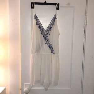 Kendall and Kylie white romper NWT!